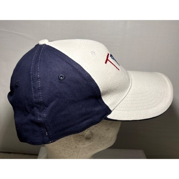Toronto Maple Leafs Hat Twizzlers White Navy Embroidered Logo Adjustable Cap - Picture 5 of 7